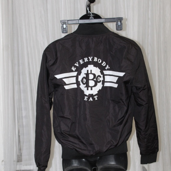 Everybody Eats reversible bomber. - Picture 6 of 7